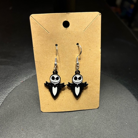Jewelry - B3G1 Handmade Jack Skellington Earrings